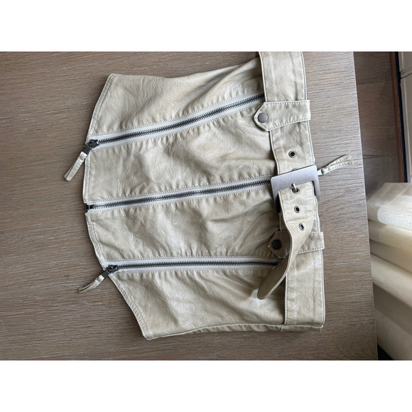 Jaded London, User: Mtinsta101@gmail.com Tops - Jaded London, User: Mtinsta101@gmail.com Jaded London Faux PU Buckle and Zip Cor